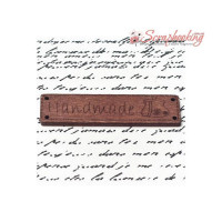 Бирка деревянная Hand made 64*17мм (4987)