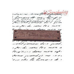 Бірка дерев'яна Hand made 64*17мм (5001)