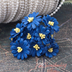 Букет гвоздичок синій, 10шт