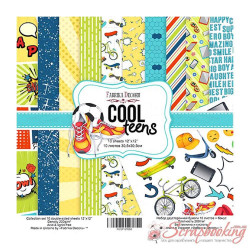 Набір паперу 30*30см Фабрика декору Cool Teens, 10аркушів