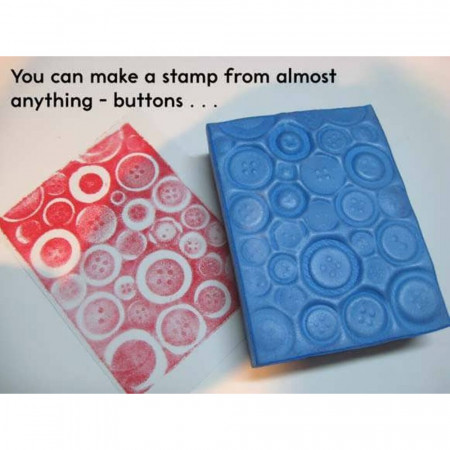 Подушечка для створення фонових штампів Magic Stamp, 10*7.5*2.5см 