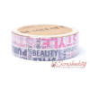 Паперовий скотч Washi Tape Somitape ST01 стиль, 15мм*10м