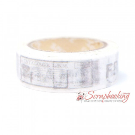 Паперовий скотч Masking Tape Angoo AMT20 Франція, 15мм*10м