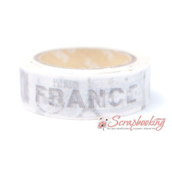 Паперовий скотч Masking Tape Angoo AMT20 Франція, 15мм*10м