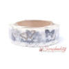 Паперовий скотч Washi Tape Somitape ST21 метелики, 15мм*10м