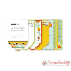Картки для журналінгу KaiserCraft Party Animals, 24шт