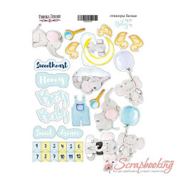 Наліпки 16*21см Фабрика декору My little baby boy 014, 21шт