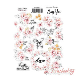 Наліпки 16*21см Фабрика декору Say Yes 063, 22шт
