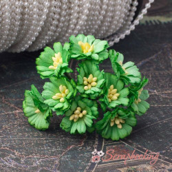 Букет гвоздичок зелений, 10шт