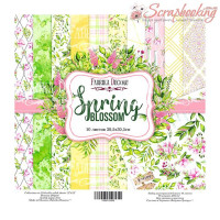 Набор бумаги 30*30см Фабрика декора Spring blossom, 10листов