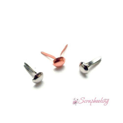 Брадси Creative Impressions Mini Metal Round/Metal Finishes, 4мм, 100шт 