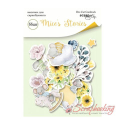 Висічки Scrapmir Mices Stories, 66шт 