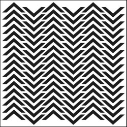 Трафарет TCW 15*15см Chevron