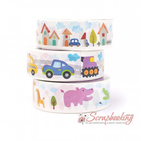 Паперовий скотч Multicraft Tissue Style E, 3шт