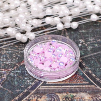 Напівбусини хамелеон 4мм лаванда, 100шт