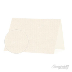 Заготовка для листівки 10*15 (бежева, вертик., льон)