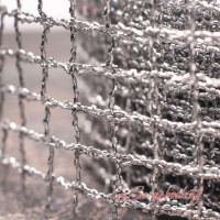 Сітка срібло, 5см, 1м