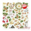 Набір паперу 30*30см Фабрика декору Awaiting Christmas, 10аркушів