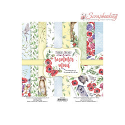 Набір паперу 20*20см Фабрика декору Summer mood, 10 аркушів