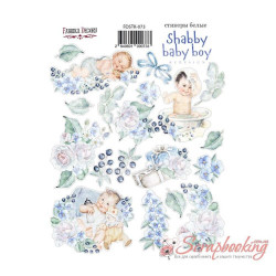 Наліпки 16*21см Фабрика декору Shabby baby boy redesign 073, 20шт