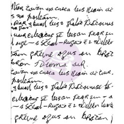 Штамп акриловий Prima 6,4*7,6 см Messy 