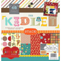 Набір паперу 30*30см DCWV Kidlet Paper, 24аркушів