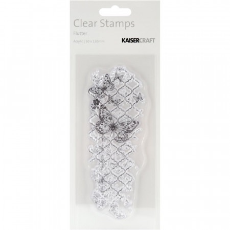 Штамп акриловий Kaisercraft 5*13см Flutter 