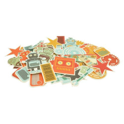 Висічки Kaisercraft Technologic, 61шт 