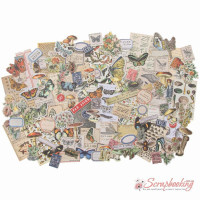 Высечки Tim Holtz Idea-Ology Ephemera Pack Field Notes 134шт