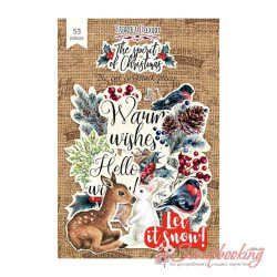 Висічки Фабрика декору The spirit of Christmas, 53шт 