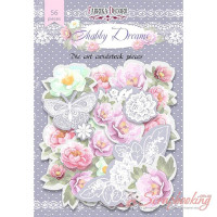 Висічки Фабрика декору Shabby dreams, 54шт 