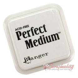 Чорнило для гарячого ембоссінга Ranger Medium Stamp Clear, 7,5 * 7 , 5 см 