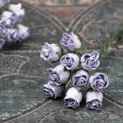Букет троянд Rosebuds фіолетовий, 10 шт