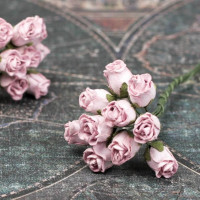 Букет роз Rosebuds лаванда, 10 шт