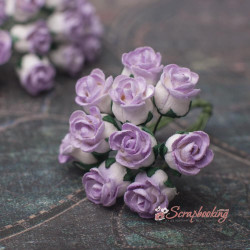 Букет троянд Rosebuds фіолетовий ніжний, 10 шт