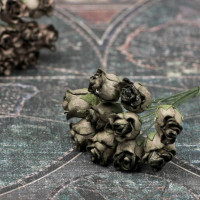 Букет троянд Rosebuds оливковий темний, 10 шт