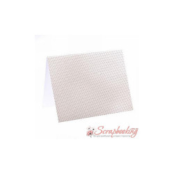 Заготовка для листівки 11*14 DCWV La Creme 04 з конвертом