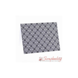 Заготовка для листівки 11*14 DCWV Black and White 07 з конвертом