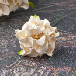 Гарденія бутон 3,5см бежевий, 1шт