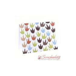 Заготовка для листівки 11*14 DCWV Boyhood 04 із конвертом