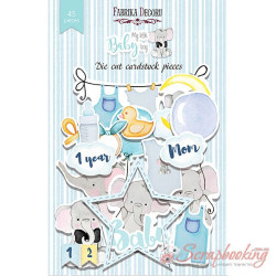 Висічки Фабрика декору My little baby boy, 45шт 