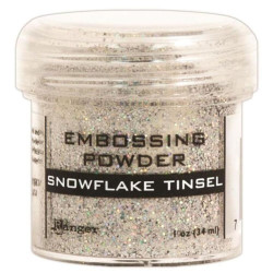Пудра для ембосингу Ranger Tinsel Snowflake 37453, 34мл