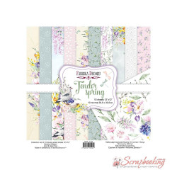 Набір паперу 30*30см Фабрика декору Tender spring 10аркушів