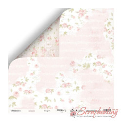 Аркуш паперу 30*30см Scrapmir Beautiful Moments Розарій двосторонній