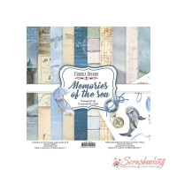 Набор бумаги 20*20см Фабрика декора Memories of the sea 10листов