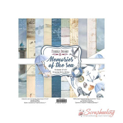 Набір паперу 30*30см Фабрика декору Memories of the sea 10аркушів