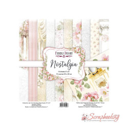 Набір паперу 20*20см Фабрика декору Nostalgia 10аркушів