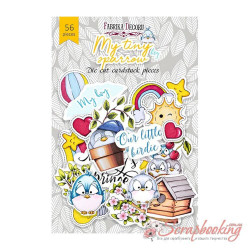 Висічки Фабрика декору My tiny sparrow boy, 56шт 