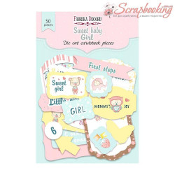Висічки Фабрика декору Sweet baby girl-1, 50шт 