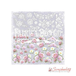 Аркуш паперу 30*30см Фабрика Декору Shabby Dreams Малюнки